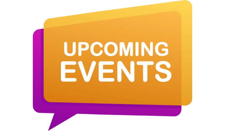 Upcoming events