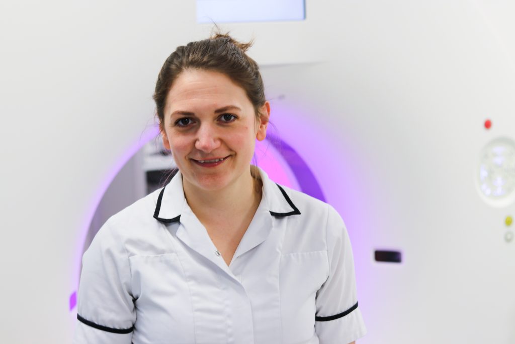 Kelly Kilbey, CT Superintendent Radiographer at Paul Strickland Scanner Centre