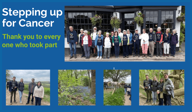 Stepping Up For Cancer
