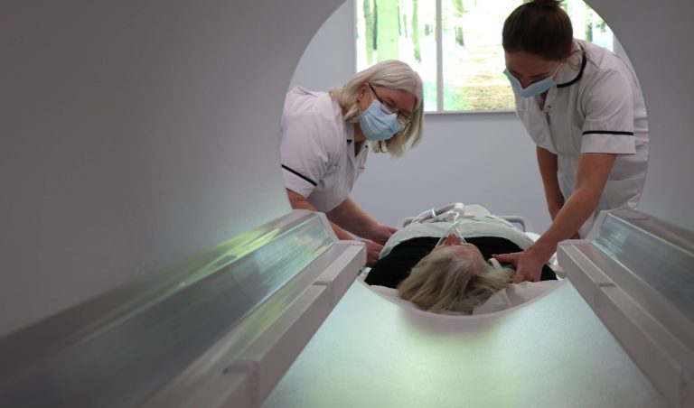 Whole-body MRI scan radiographers and patient