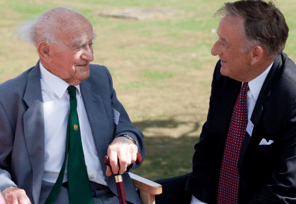 Dr Strickland and John Hanney