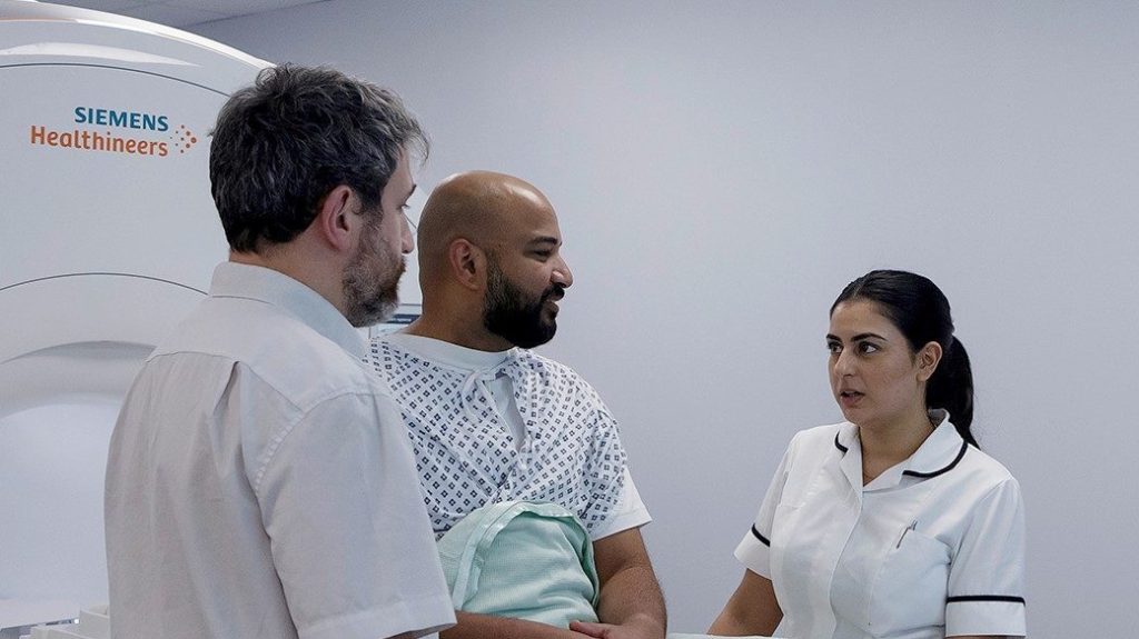 Radiographer's and patient